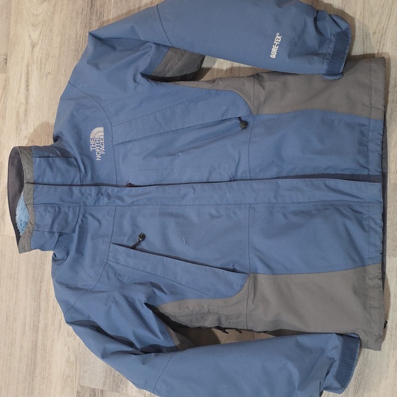 💕💕💕The NORTHFACE TriClimate Gortex Blue Womens Sz Small 3 in 1 Jacket - Picture 2 of 10
